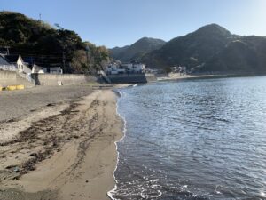4月3日子浦の海